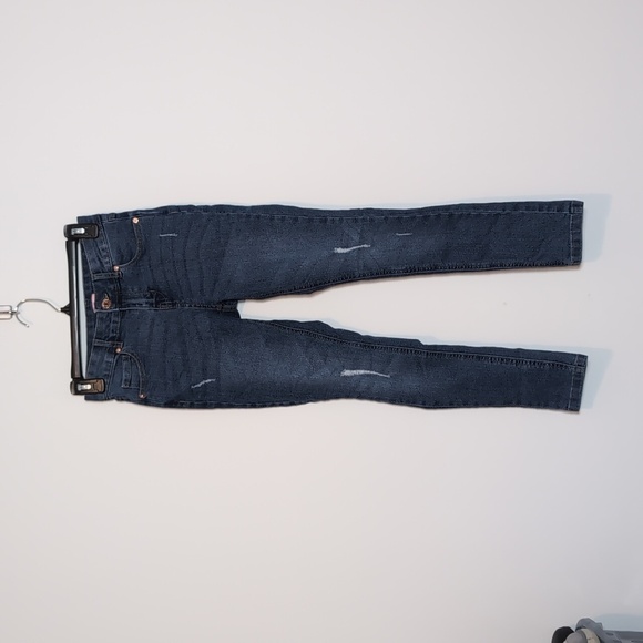 Victory Heart Girls Distressed Skinny Jeans - Picture 1 of 5